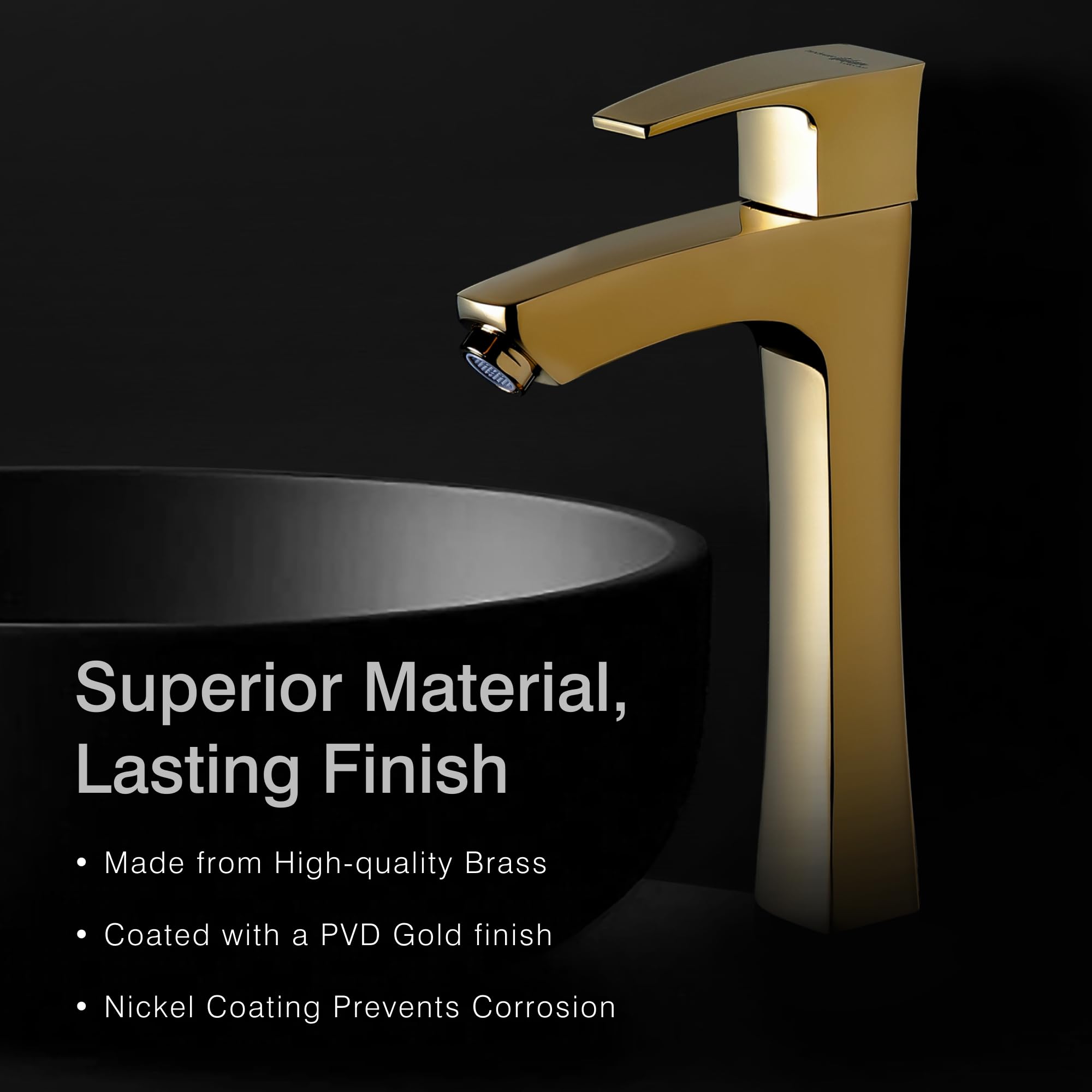 Hindware Italian Collection F520002PGD Avior Gold Pillar Coc -4