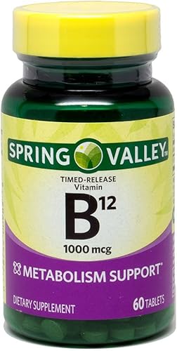 Spring Valley - Vitamin B-12 1000 mcg, Timed Release, 60 Tablets