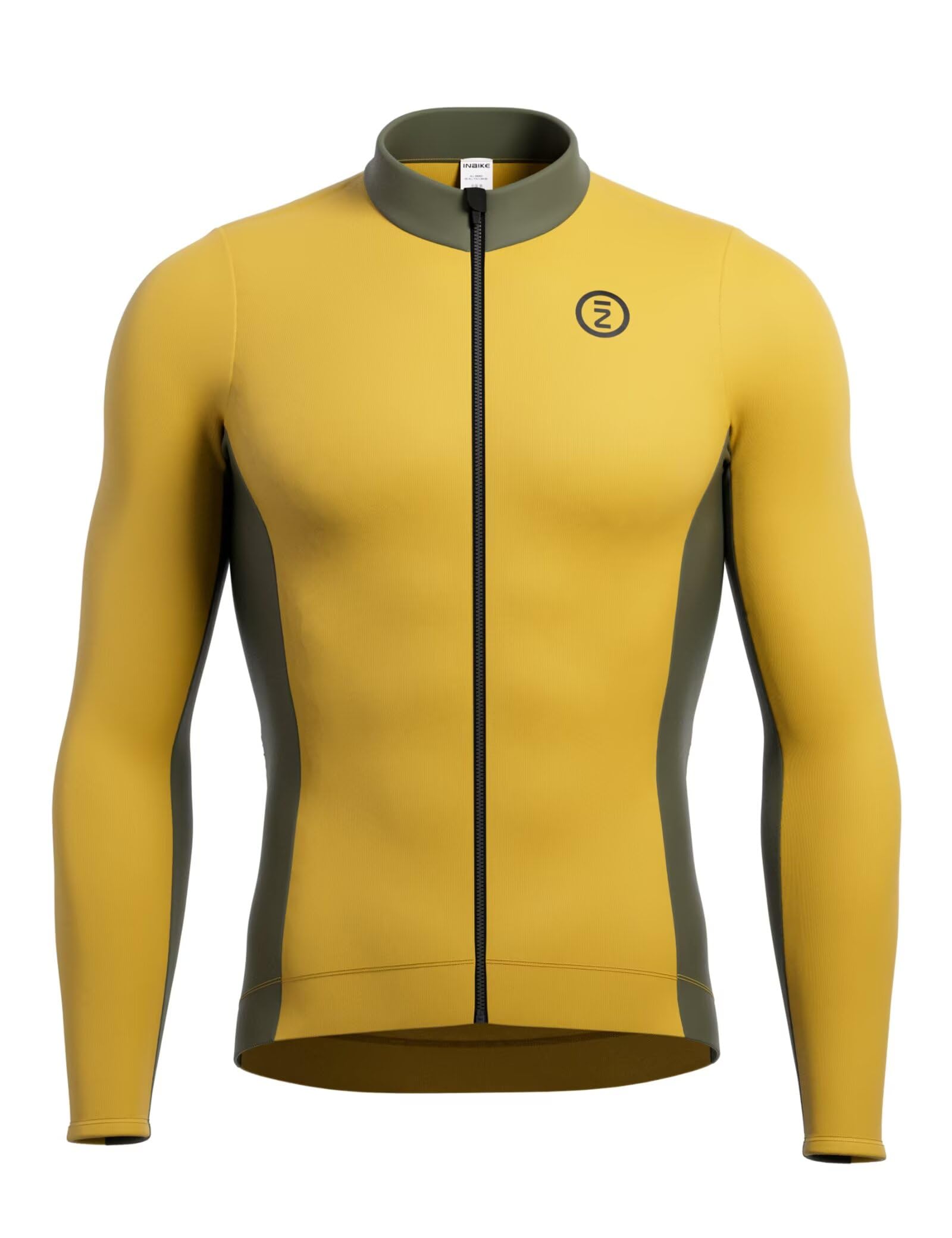 INBIKE Men's Cycling Jersey Winter Thermal Windproof Bike Jersey Long Sleeve Fleece Cycli…