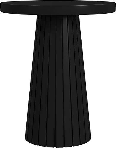 Miniatura 1 de Spatial Order Mesa redonda de madera de mango negrolateral