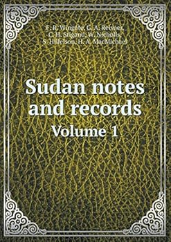 Paperback Sudan notes and records Volume 1 Book