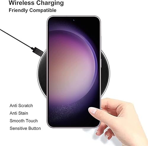 Miniatura 7 de Funda diseñada para Samsung Galaxy S23 5G, diseño retro de la bandera de Estados Unidos, para mujeres y niñas, delgada, suave, TPU a prueba de