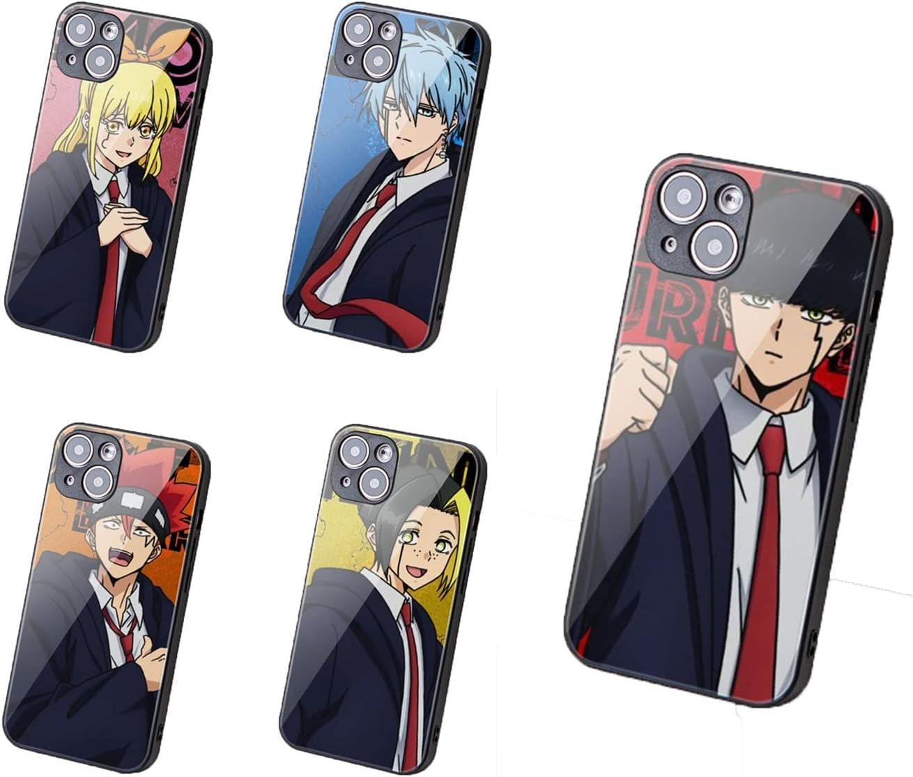 マッシュル　マルチケース　アベル　マカロン Amazon.co.jp: マッシュル-MASHLE- スマホケース マッシュ フィン