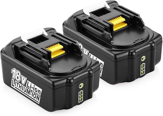 Batteria Makita 18V 5.5Ah Energup - Con Caricatore Per Attrezzi LXT
