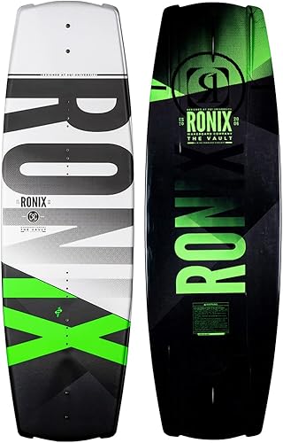 Miniatura 4 de RONIX Bóveda de 3 etapas Rocker 4-Fin Design HeelsideToeSide Construction Wakeboard