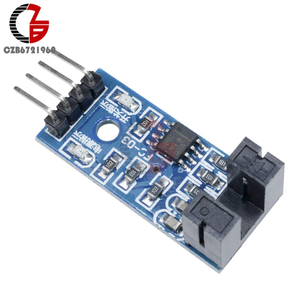 diymore Slot Type IR Optocoupler Speed Sensor Module LM393 Groove