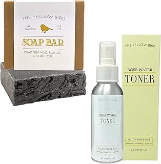 The Yellow Bird Jabón exfoliante de carbón y ...
