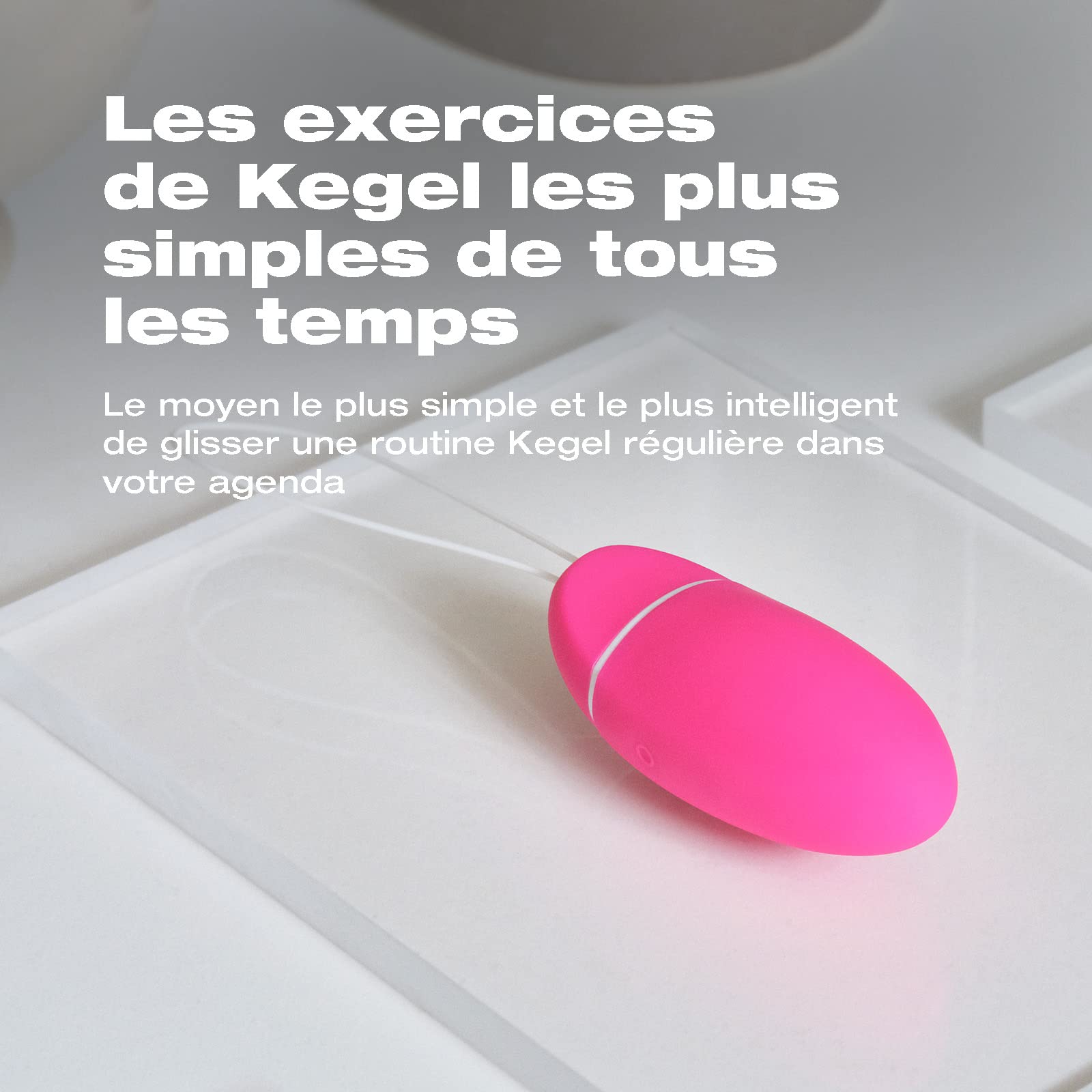 Intimina KegelSmart – Exercices Kegel, Appareil de Musculation du Périnée et Reeducation Perineale femme