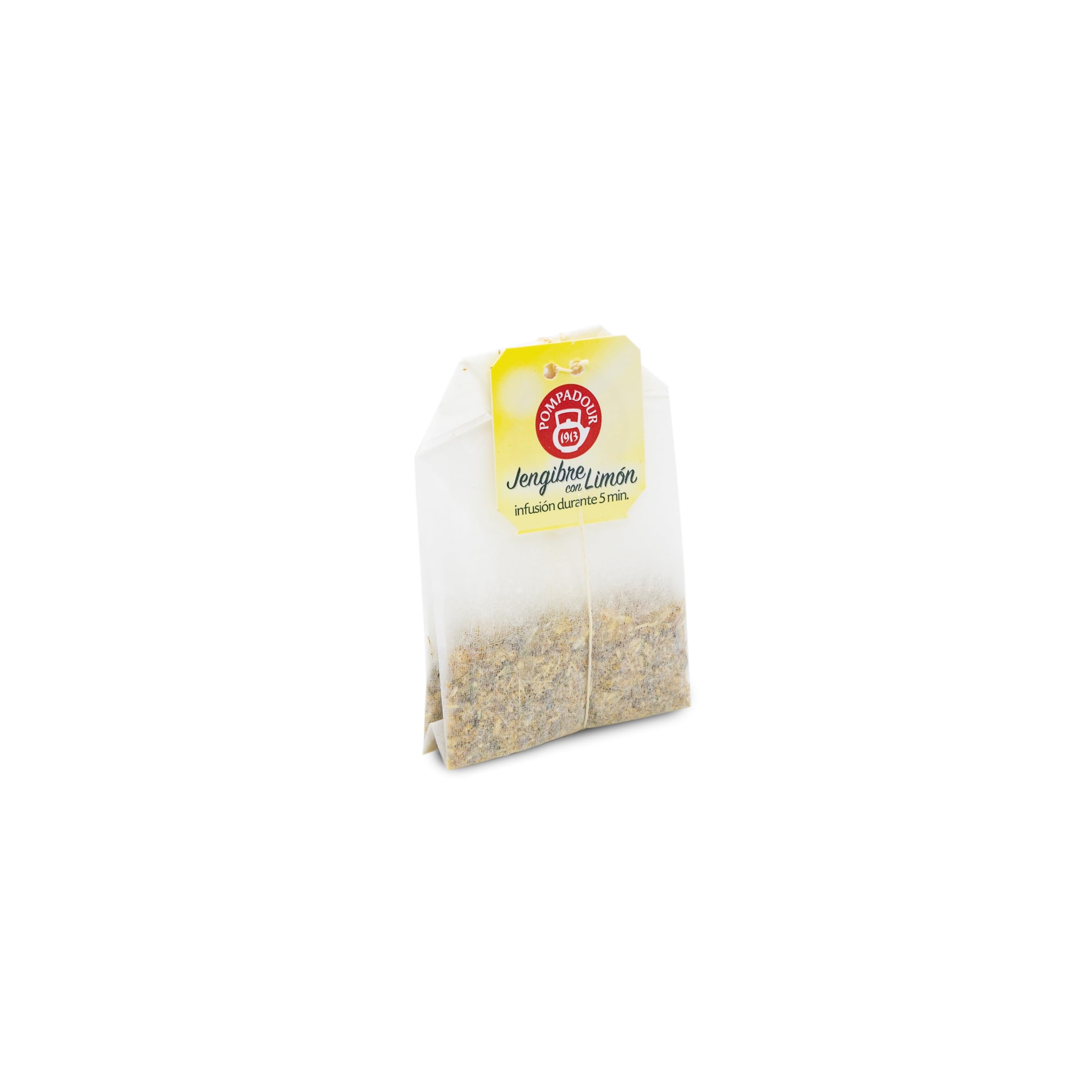 Pompadour Infusion Jengibre con Limón, 20 Bolsitas