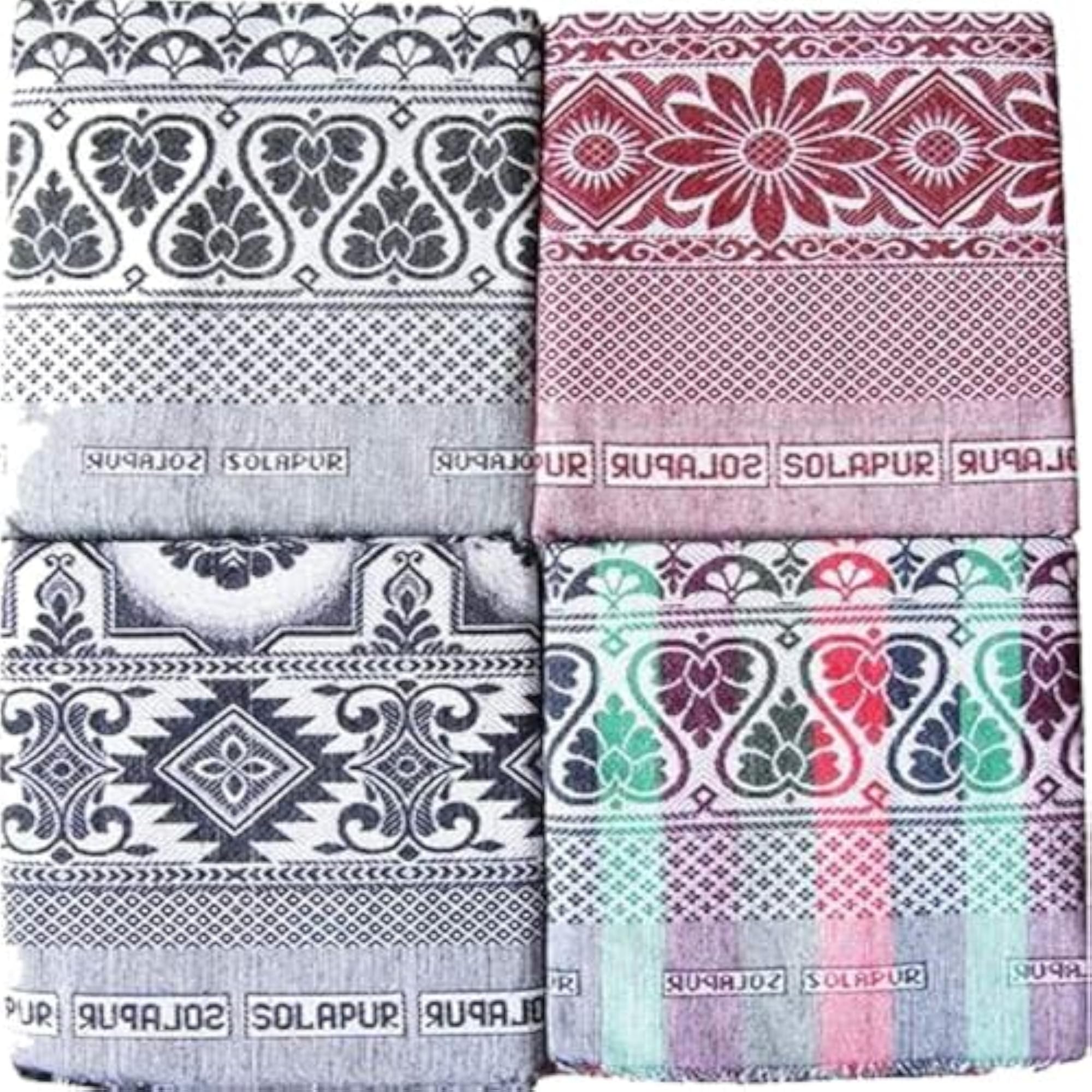 Super Soft Printed Cotton Blanket, Cozy and Stylish