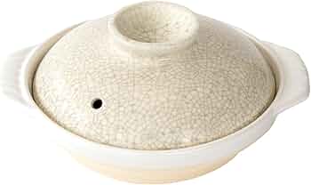 土鍋　7点セット 楽天市場】【萬古焼】ハピネスクローバーIH対応 軽量 7号土鍋（1〜2人