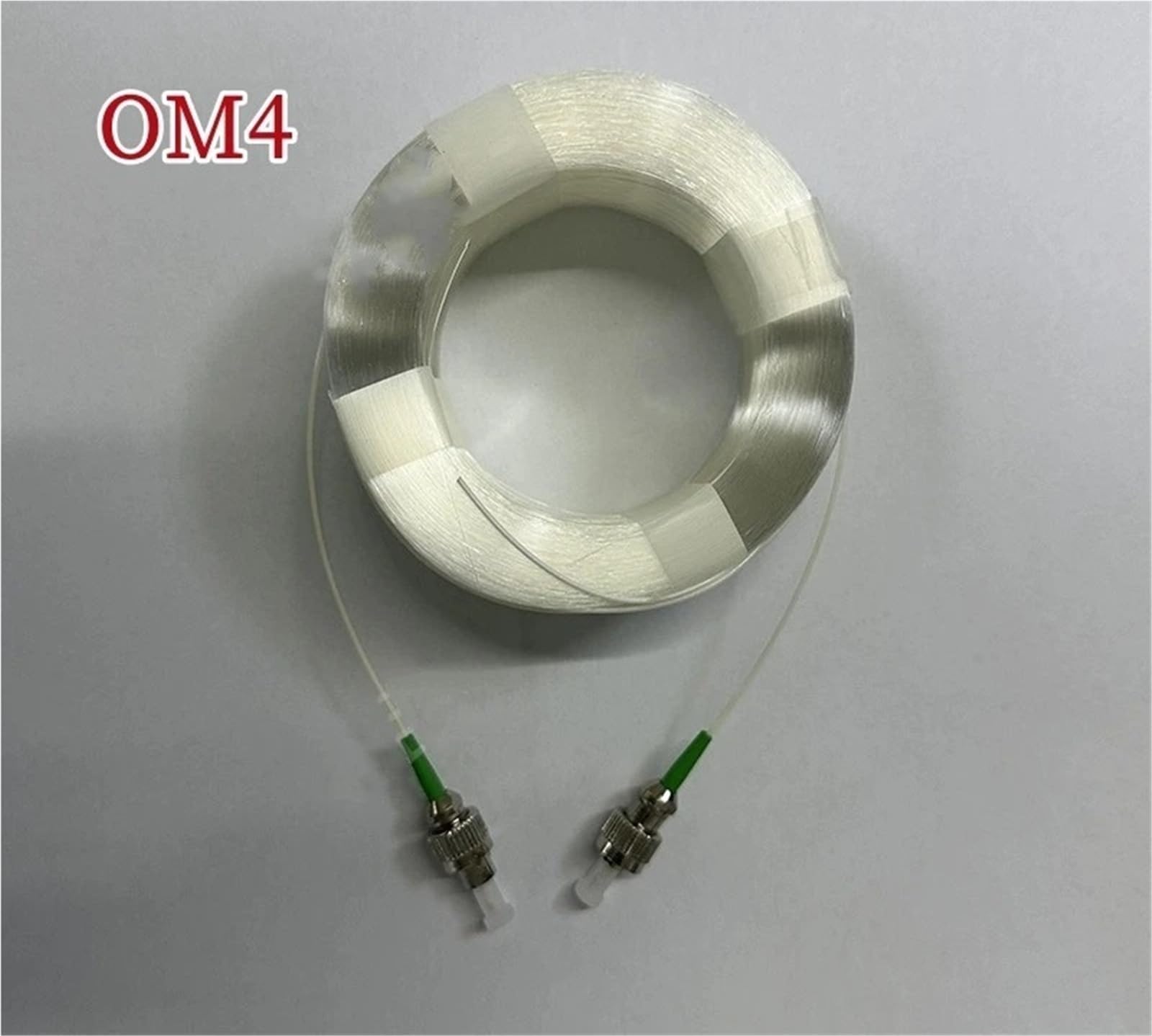 Fibre Nue multimode OM4 FCA 100 m 5 km avec connecteur for Plateau d'extension de Test de Disque de Fibre, Faux Cavalier Optique SCA LC 1 km(100m OM4 LC-LC)