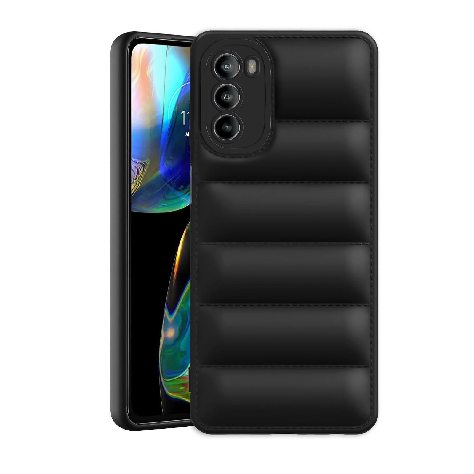 Amazon Brand - Solimo Basic Case for Motorola Moto G52 / G82 5G (Rubber_Black) (B0CV581RP5) Amazon Price History, Amazon Price Tracker