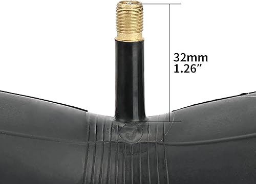 Miniatura 3 de RUTU Tubo interior de bicicleta de 16 x 1 3/8 tubos de válvula Schrader estándar – Tubo de bicicleta de 16 x 1-3/8 con válvula Schrader de 1.378 in