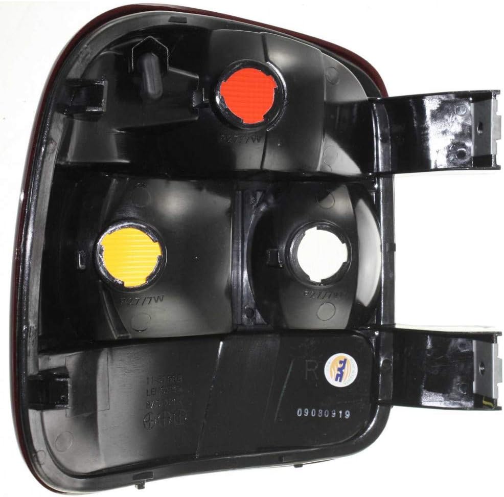 CarLights360 For 1999-2003 Chevy Silverado 1500 Tail Light Driver and Passenger Side GM2800136, GM2801136 - Replaces 15224277, 15224276 ;Stepside