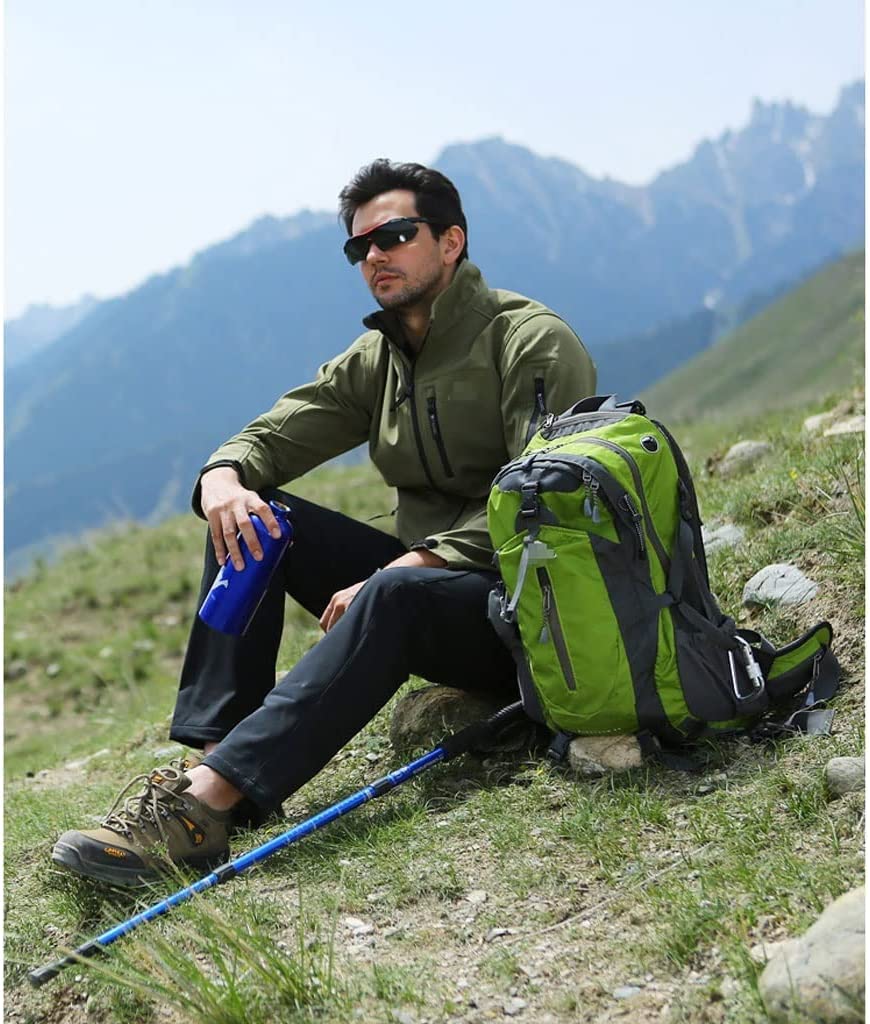 Ultralekki plecak podróżny turystyczny 40 l, duży plecak na kemping, odporny na zużycie, outdoorowy plecak trekkingowy do wspinaczki