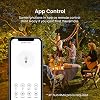 Outdoor Dimmer for Stript Lights, BestCon Light Dimmer with RF Remote Control, Timer Switch and Waterproof, Max Power 240W, Works with Broadlink