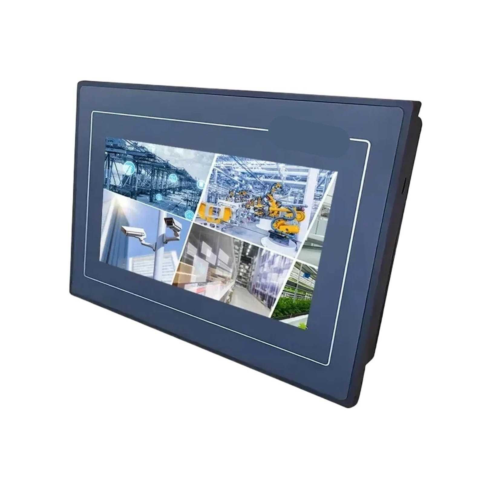 OSHZIKJII 7 Inch HMI Touch Screen Panel DOP107 Series with Ethernet Human(DOP-107DV)
