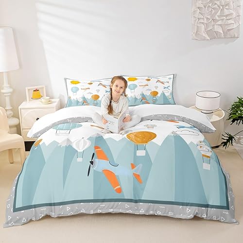 Vista 14 de Juego de funda de edredón de panda lindo para niños, tamaño matrimonial, funda de edredón con estampado de animales de dibujos animados Kawaii