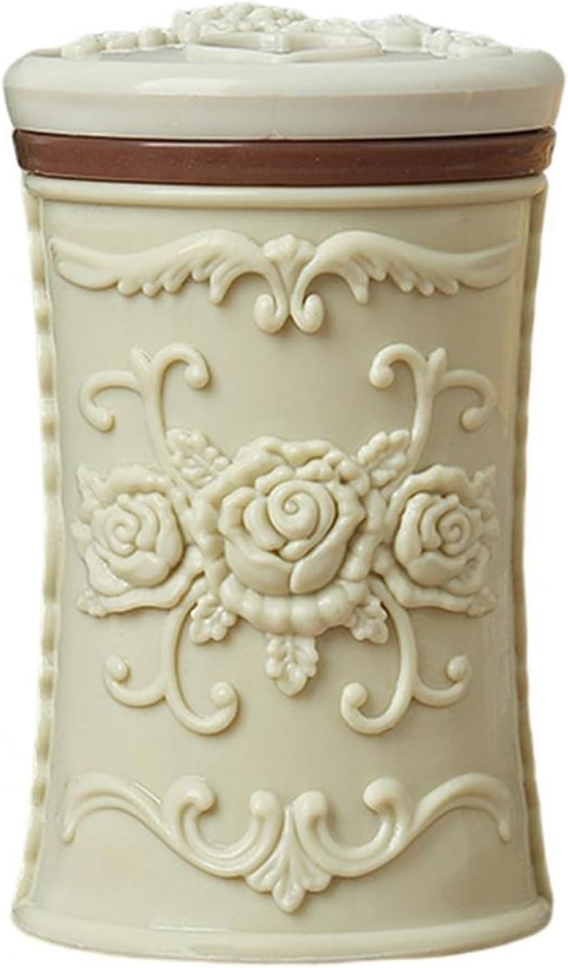 Toothpick Holder, Toothpick Dispenser Toothpick Container Toothpick Holder Case Toothpick Box for Office(White,1PCS)