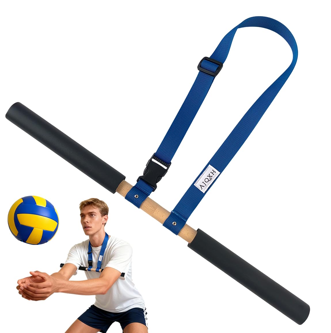 Amazon | Ajqxh バンプパスバレーボールトレーニングキット ウッド