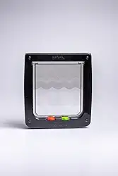 Petlon Porta Portinha Pet Gato Ou Cão Preta Tam 27 5Cm X 24 5Cm