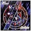 Grupo Erik Marvel Avengers 2021 wandkalender 11,8 x 11,8 inch (12 maanden – gratis poster inbegrepen) Familieplanner…