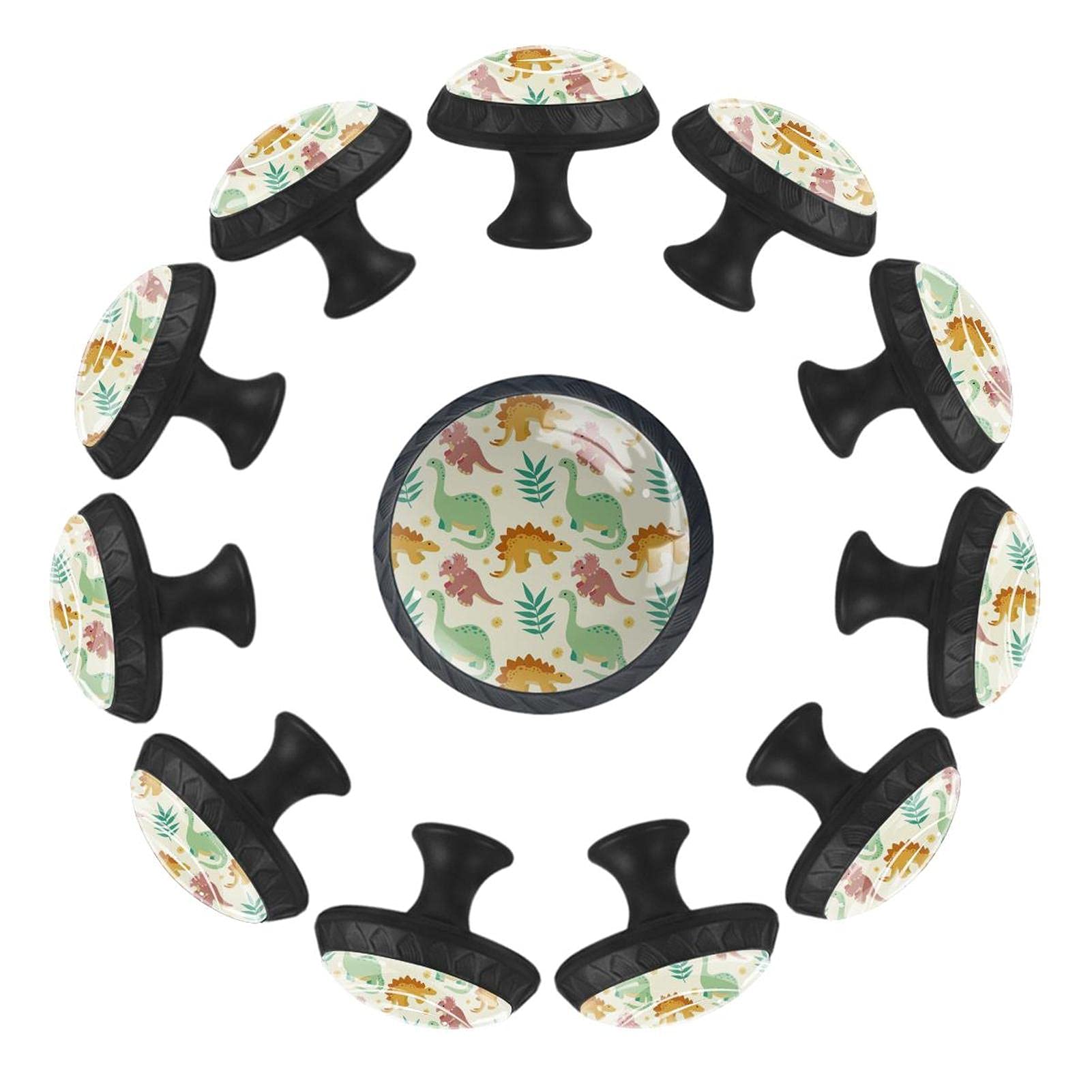 Boutons de tiroir dinosaures pour une chambre d enfant decorative et ludique 35 mm