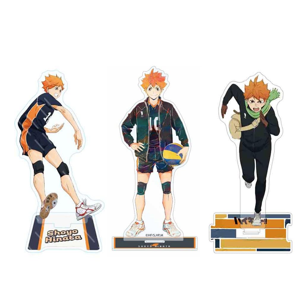 Amazon | 3点セット ハイキュー!! アクリルスタンド 月島蛍 日向 影山  