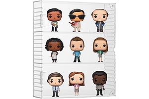 Acrylic Mini Funko Display Case with Adjustable Tiers