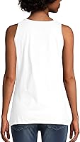 Vista 2 de Hanes - camisa sin mangas con cuello redondo para mujer