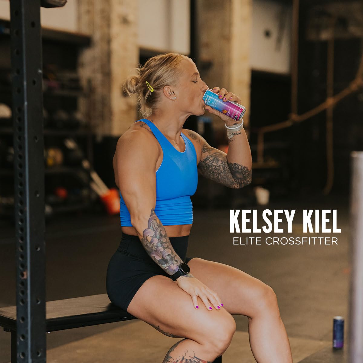 FITAID ENERGY, 200mg Natural Caffeine, Keto, Raspberry Hibiscus, Optimum Performance Formula: BCAAs, Quercetin, Electrolytes, Omega-3s, Paleo, Vegan & GlutenFree, 12 Fl Oz cans (Pack of 24)