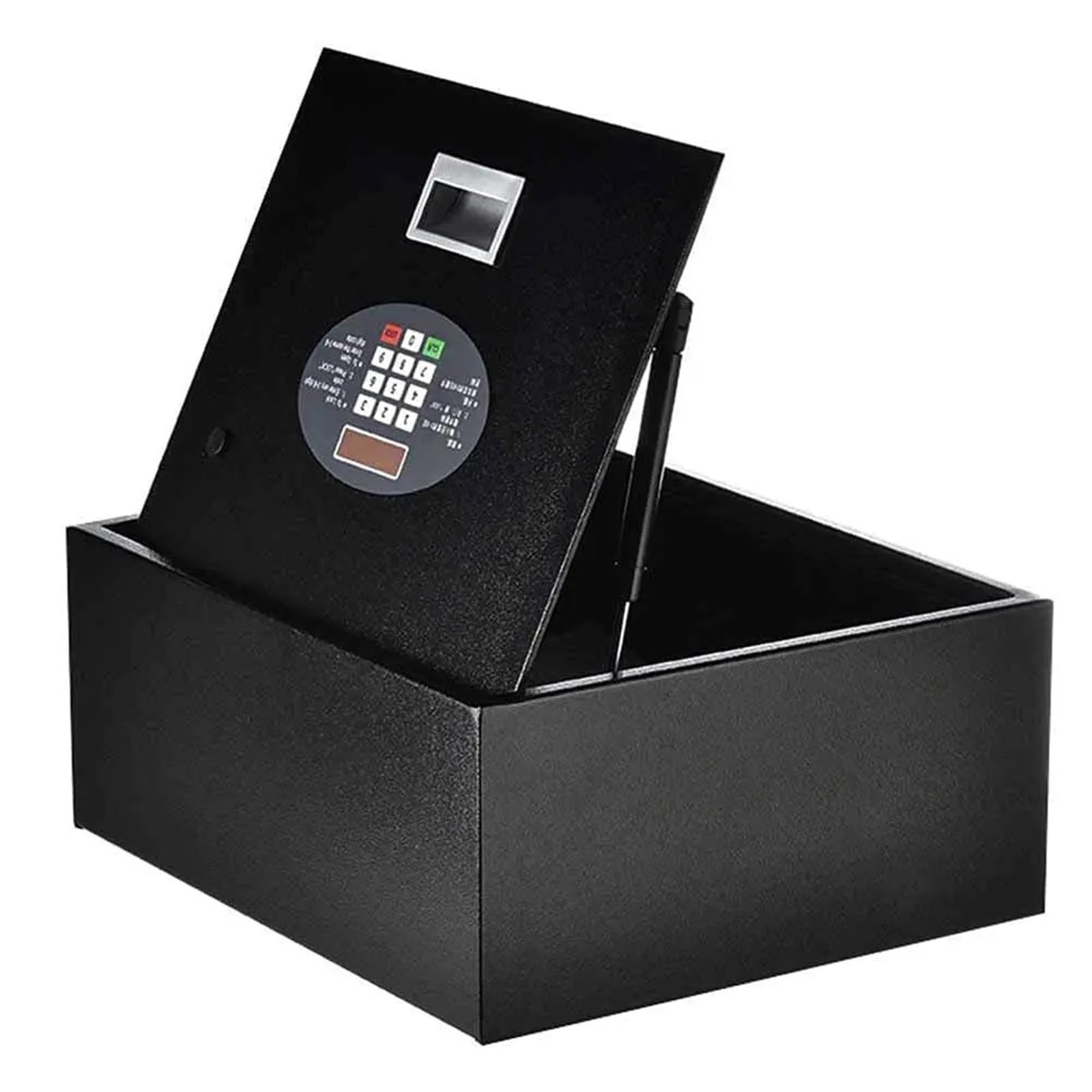Caja De Seguridad Electrónica De Seguridad para Suelo/Cajón, Caja Fuerte Digital De Acero con Cerradura para Gabinete