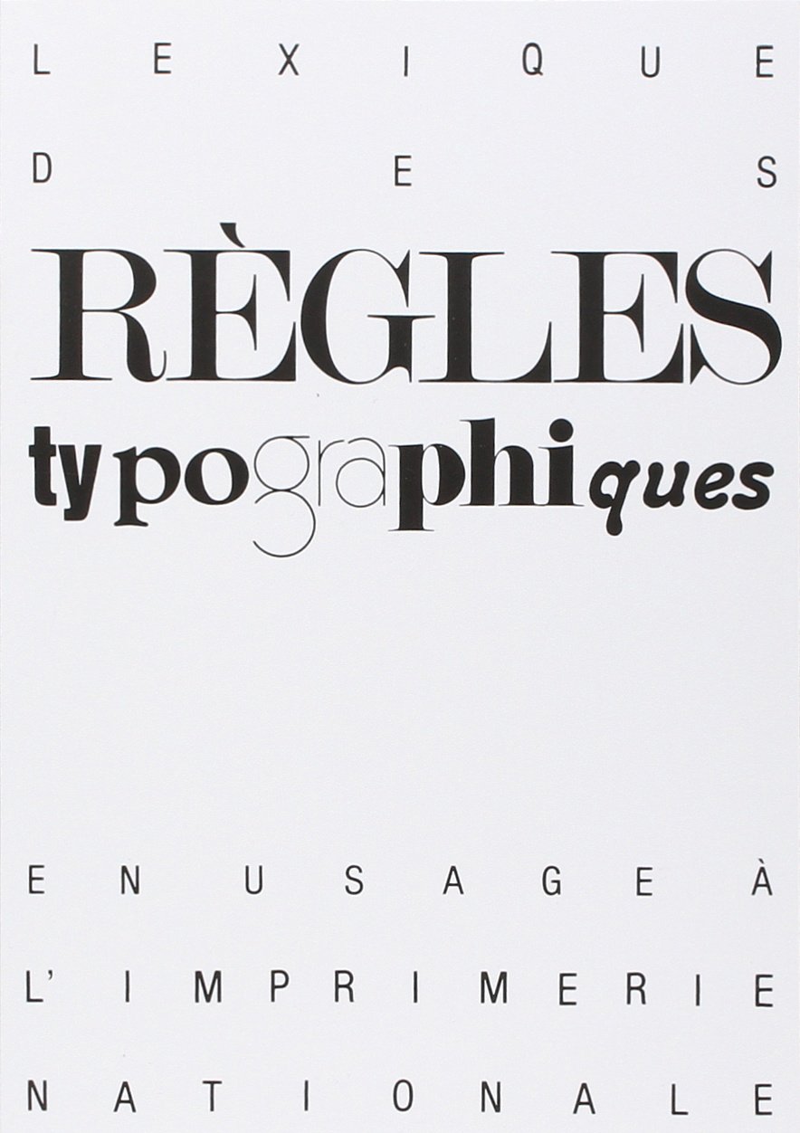 Lexique des règles typographiques