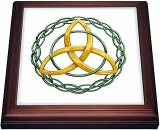 8x8 Trivet with 6x6 Ceramic Tile - The Triquetra, or Trinity Knot, is a Celtic Symbol for Holy Trinity. Creative Studios – Celtic