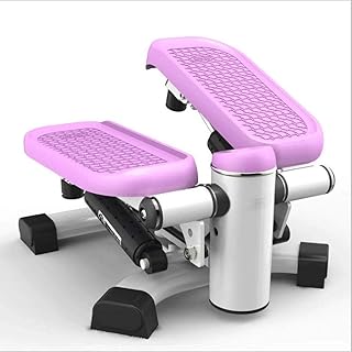 Stepper - 35 * 24 * 40CM Fitness Stair Stepper, Mini Stepper Fitness Cardio Exercise Trainer, Adjustable Height Stepper Machine with Twisting Action Purple Fashionable