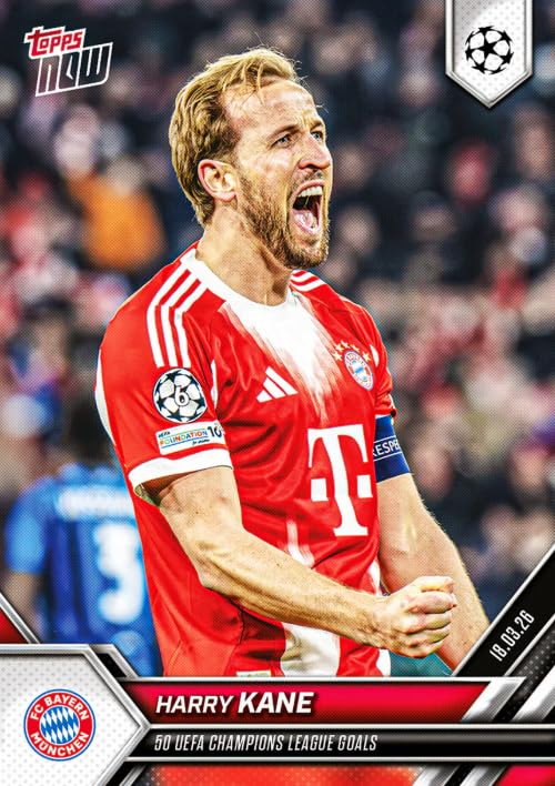 Amazon.co.jp: ハリー・ケイン 2026 Topps Now - 110 FC バイエルン