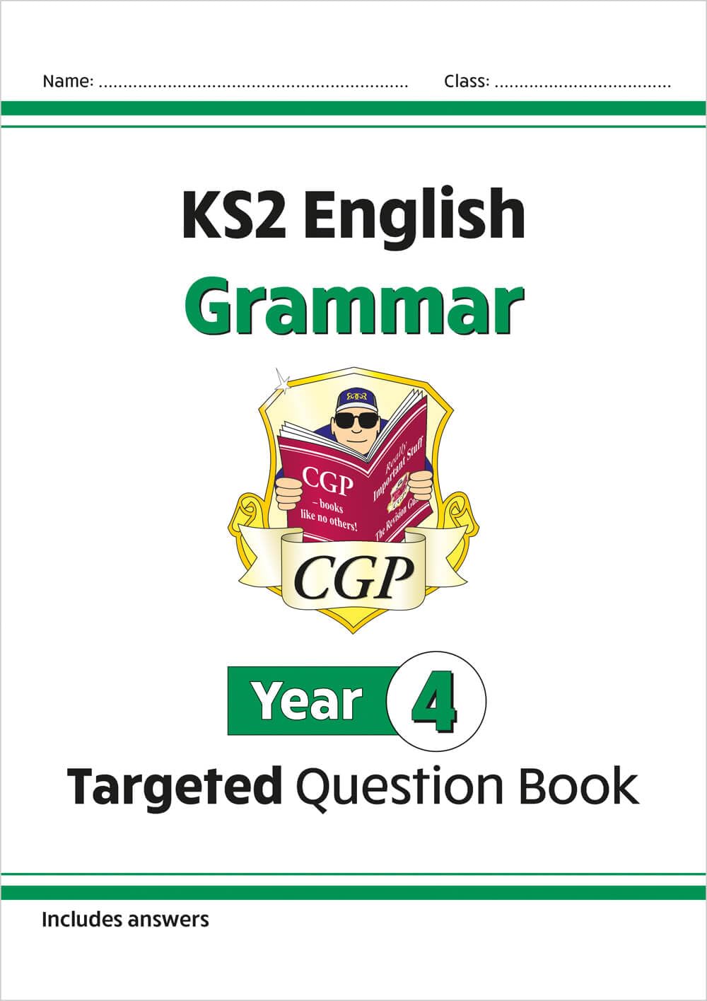 KS2 English Year 4 Grammar Targeted Question Book (with Answers) (CGP Year 4 English)