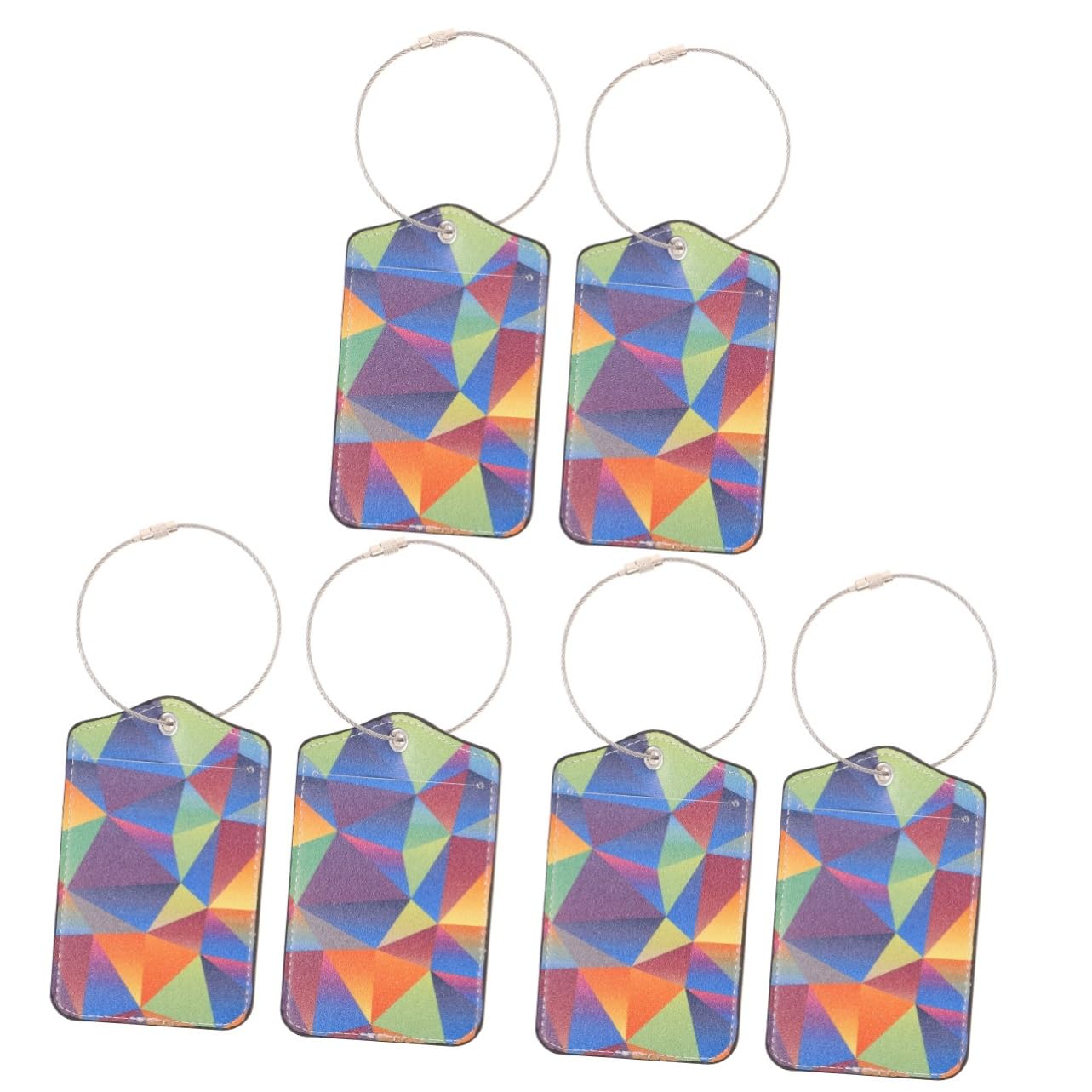Beavorty 3 Sätze Kofferanhänger Verpackung Gepäck Reisen Handtaschen-tags Koffer-boarding-tag Kofferzubehör Tags Für Reisetaschen Koffer-check-tag Kofferetiketten Papier 2 Stück * 3