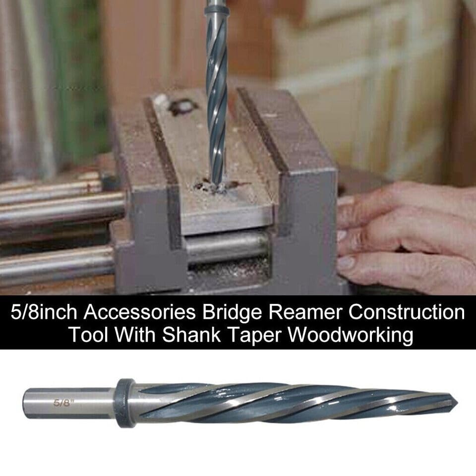 5/8 Inch Bridge Reamer 1/2 Inch Shank Chuck Bridge Reamer Fit for Metal Construction