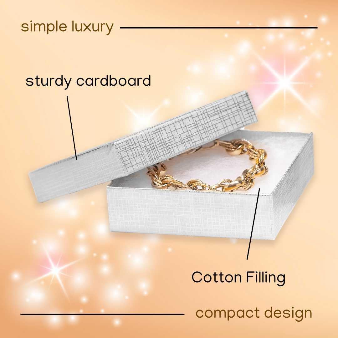 Amazon.com: Prestige & Fancy Jewelry Gift Boxes 6 Pack 3.5x3.5x1