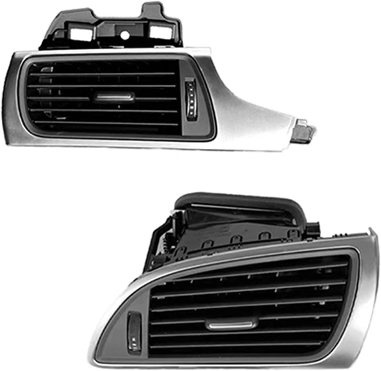 1PC/4PC Carparts Air Conditioner Outlet Air Conditioning Vents Compatible with Audi A6 2012-2018 Air Conditioning Air Grille Outlet Vent(Low 4pcs)