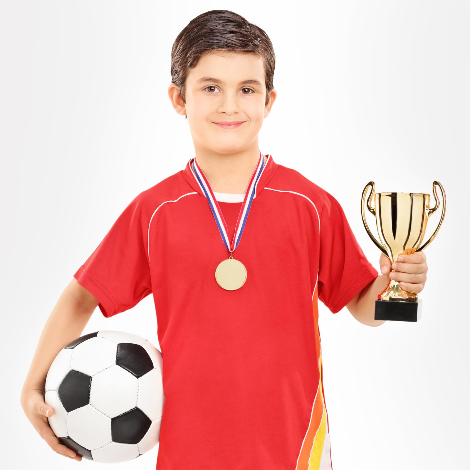 PATIKIL Medaglie Premio, 9 Pz 1° 2° 3° Medaglie di Competizione in Metallo Medaglie Vincitore con Nastro per Tornei, Eventi Sportivi, Feste, 3 Colori