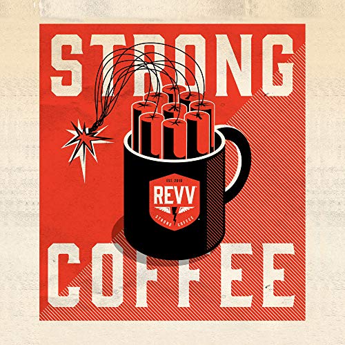 Revv Afterburner, Single-Serve Keurig K-Cup Pods, Dark Roast Coffee, 96 Count #TOP7