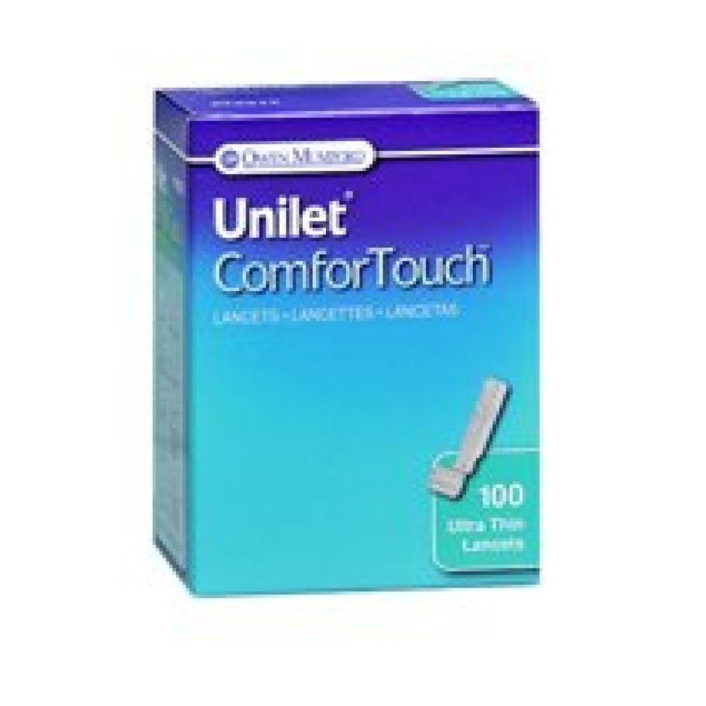 Unilet Unilet Comfortouch Ultra Thin Lancets, 100 each 28G(Pack of 2)
