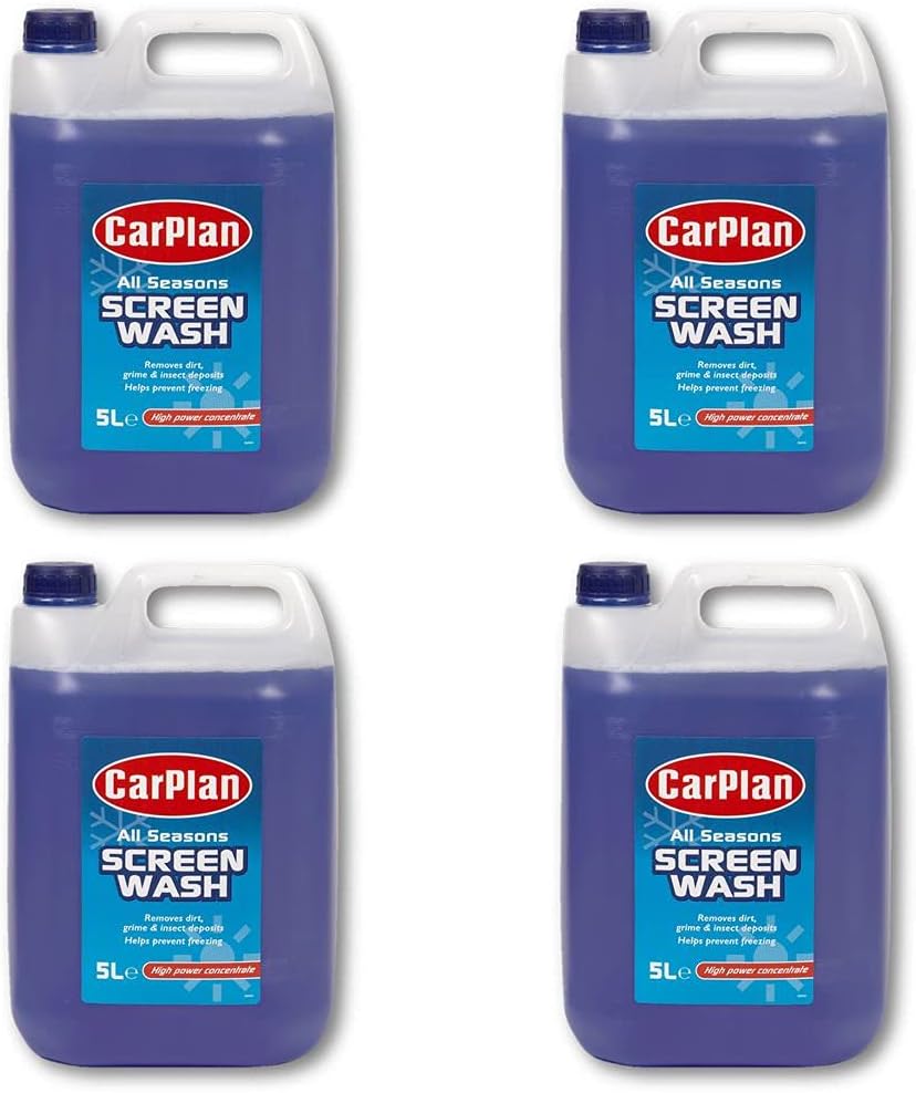 CarPlan SWA005 All Seasons Concentrated Screenwash 5L x 4 Amazon.co