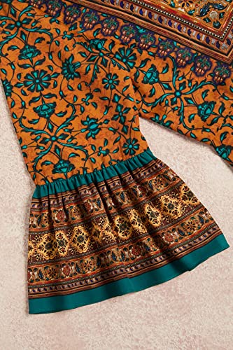 Image of RIVER by Rajdeep Ranawat Premium Designer Women's Floral Print Dress