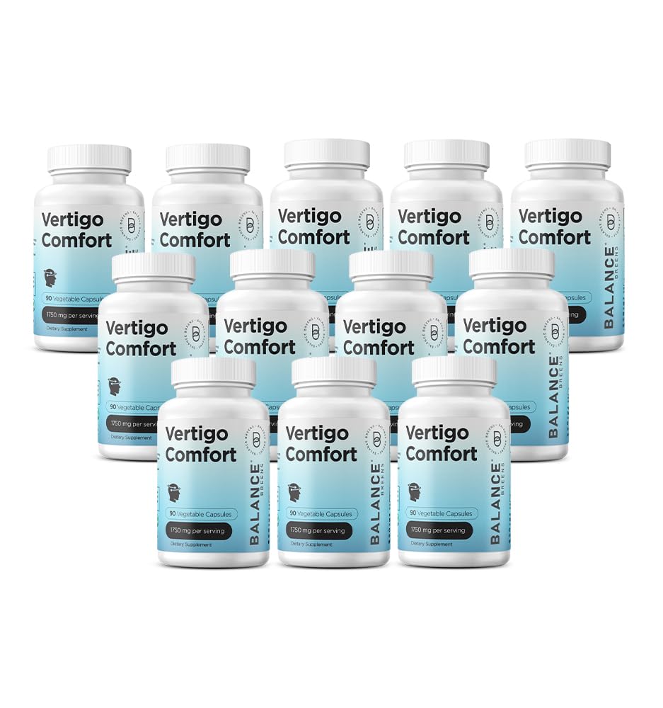 Balancebreens Vertigo Relief Supplement 1750mg, 90 Capsules