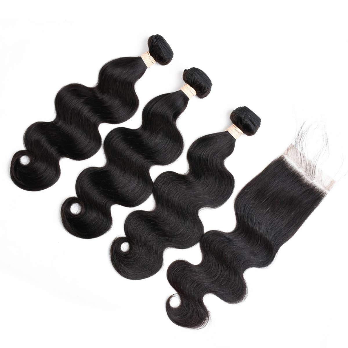 Amazon.com : Beauhair Brazilian Virgin Hair Body Wave 3 