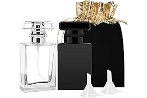 Luxsego Refillable Perfume Bottles with Funnels, 30ML Perfume Spray Atomizers